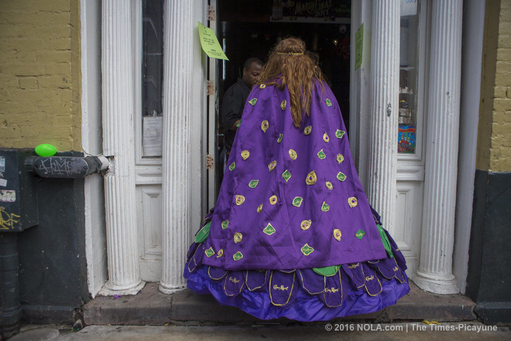 Lundi Gras in the French Quarter 2017